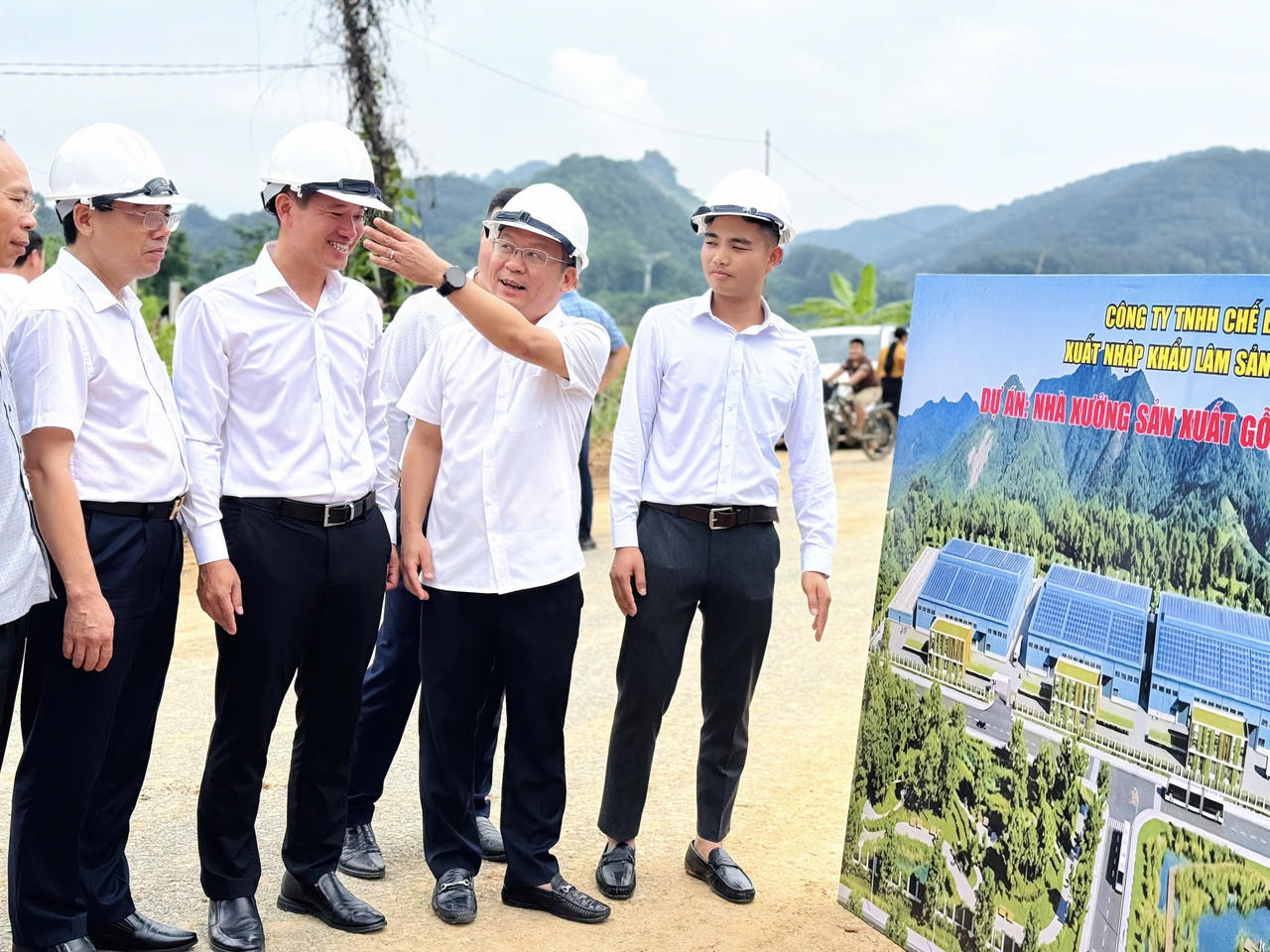 Khởi công nhà máy sản xuất gỗ tại phường Lào Cai