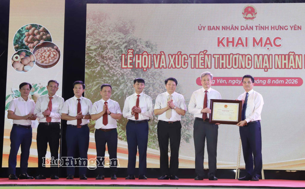 Hưng Yên khai mạc Lễ hội và xúc tiến thương mại nhãn lồng năm 2026
