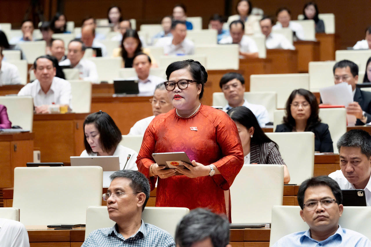 Đại biểu Nguyễn Thị Sửu.
