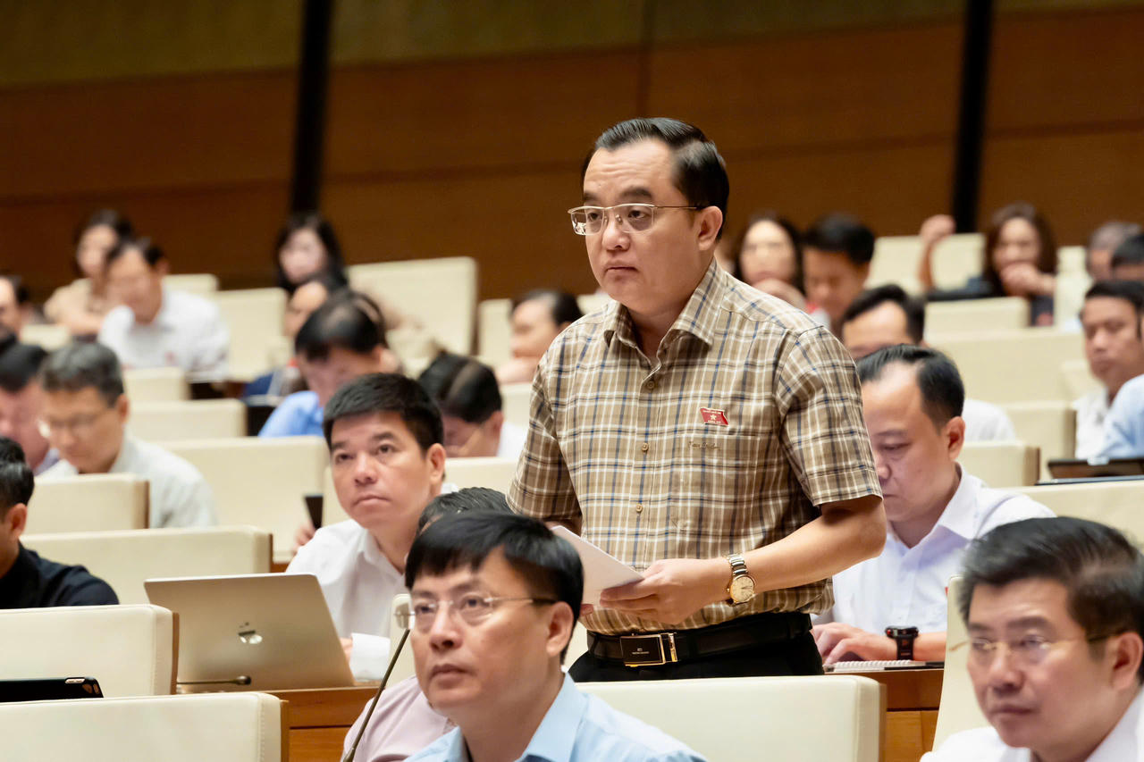 Đại biểu Huỳnh Ngọc Liêm.