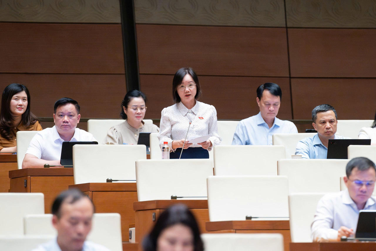Đại biểu Thái Thị An Chung.