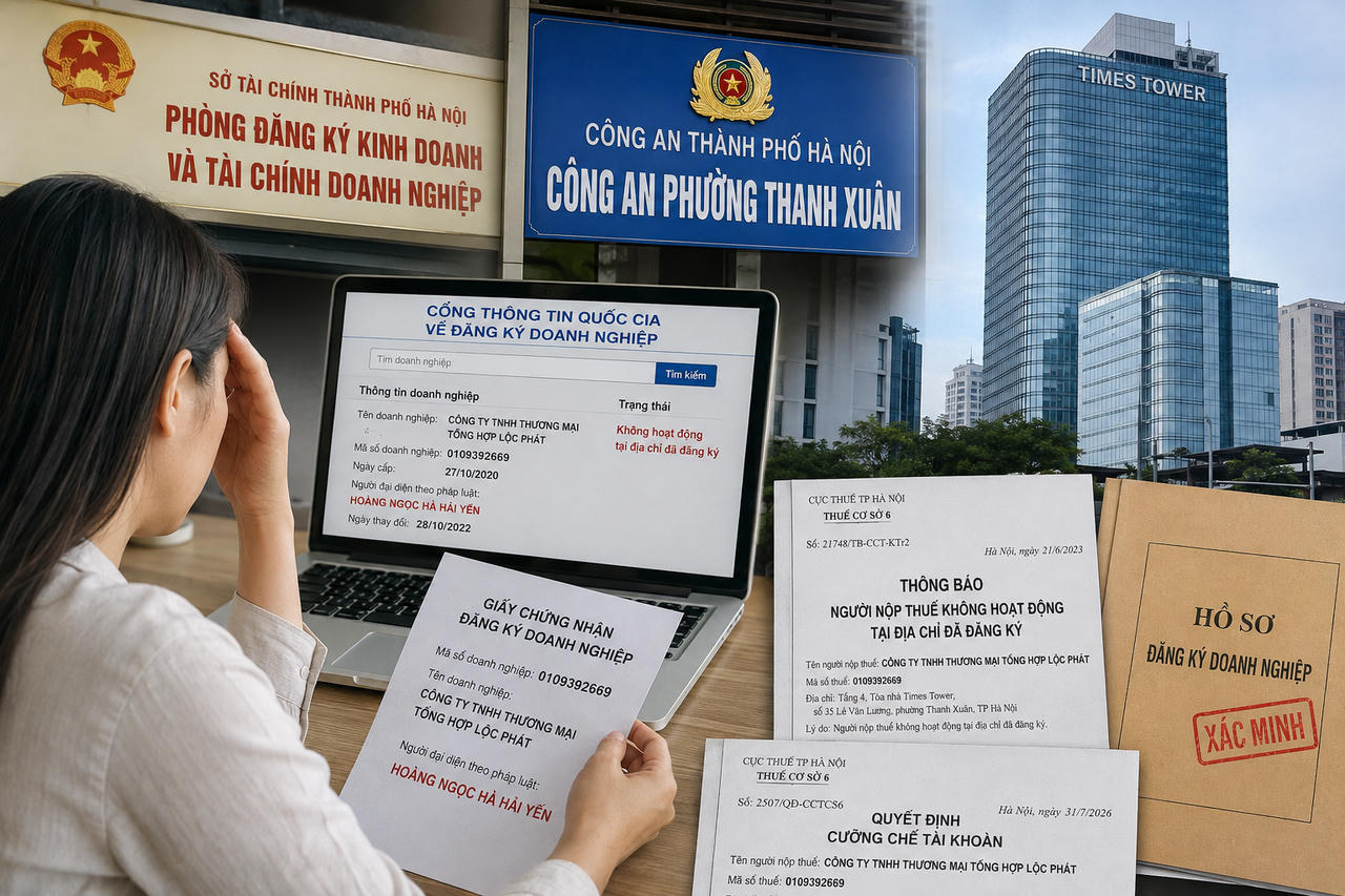 Nghi vấn công dân bị đứng tên doanh nghiệp "ma": Cơ quan Đăng ký kinh doanh chuyển hồ sơ đề nghị cơ quan Công an vào cuộc xác minh