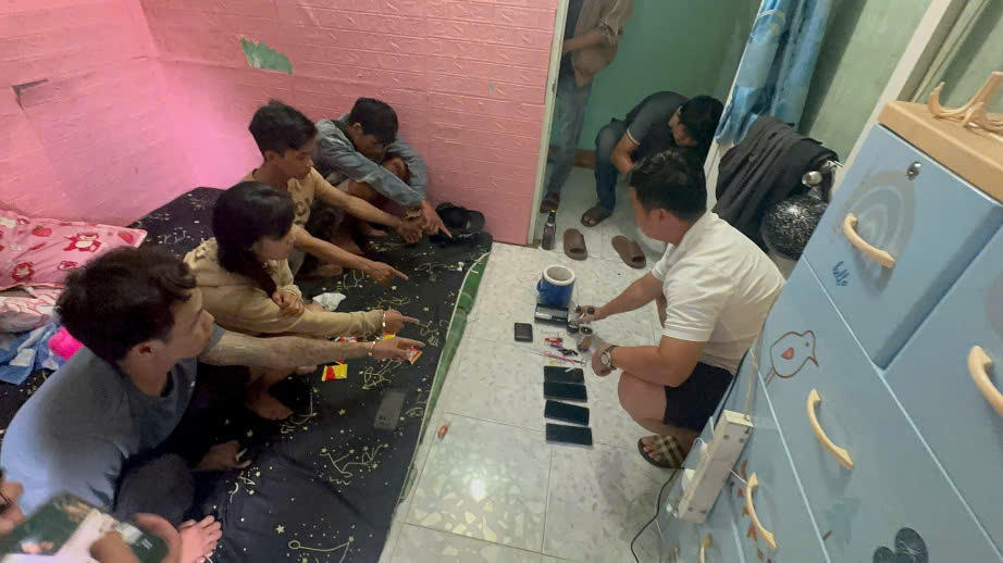 Một số đối tượng vi phạm liên quan đến ma túy bị CA Đồng Nai phát hiện. (Ảnh: Công an cung cấp)