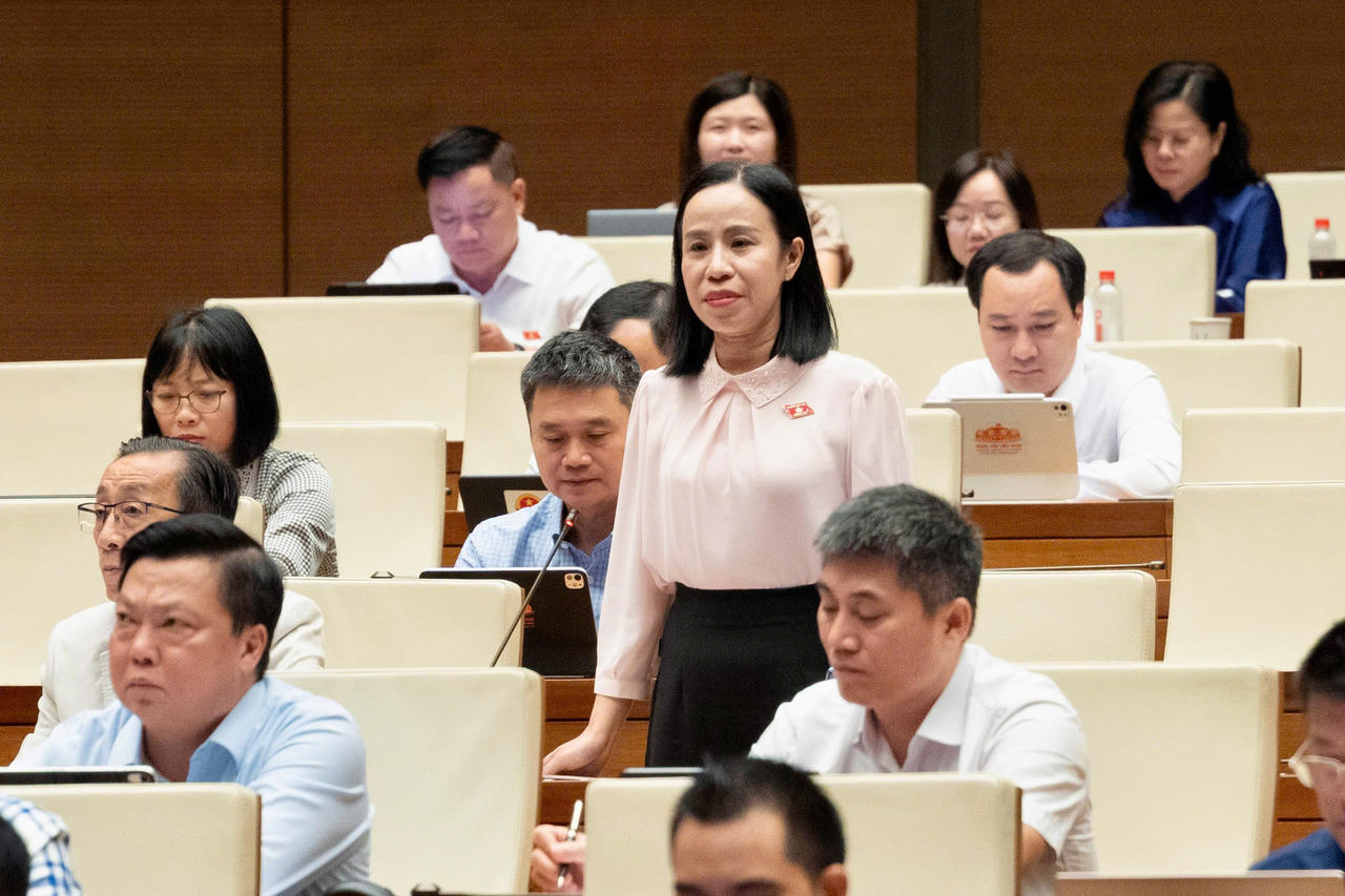 Đại biểu Võ Ngọc Thanh Trúc.