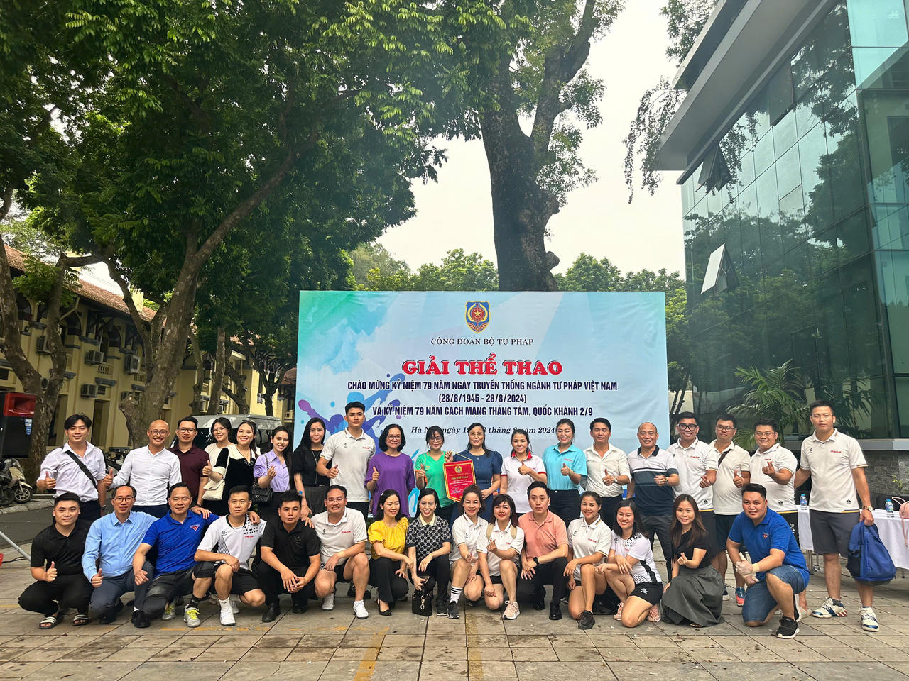 Báo PLVN đạt giải tại Hội thao ngành Tư pháp nhân kỷ niệm 79 năm ngày truyền thống ngành Tư pháp 28/8 và kỷ niệm 79 năm Ngày Quốc khánh 2/9.