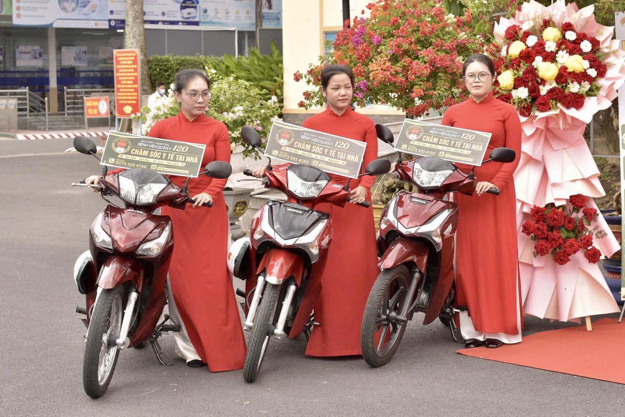 Bệnh viện Quân y 120 đưa dịch vụ lấy mẫu xét nghiệm tại nhà vào hoạt động