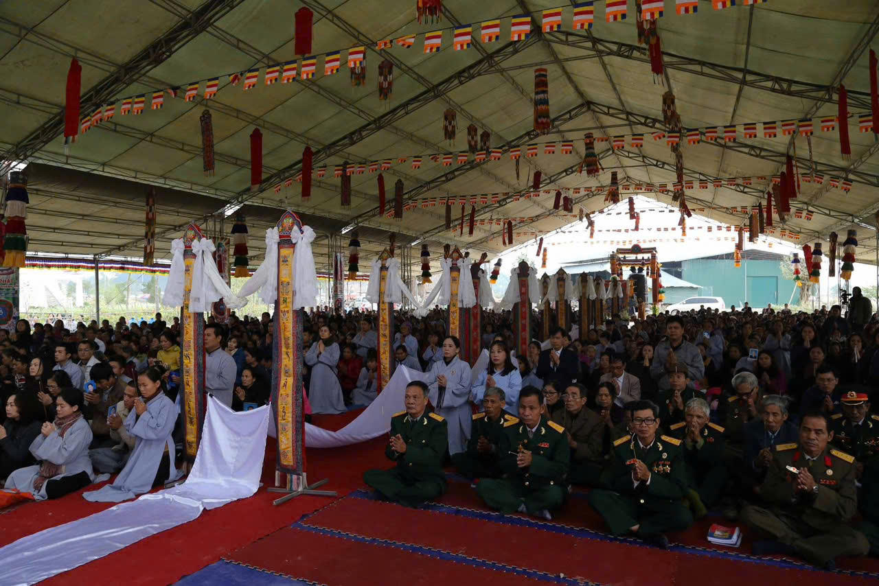 Pháp hội Tri ân và Báo ân mùa Vu Lan tại Bảo tháp Mandala Tây Thiên