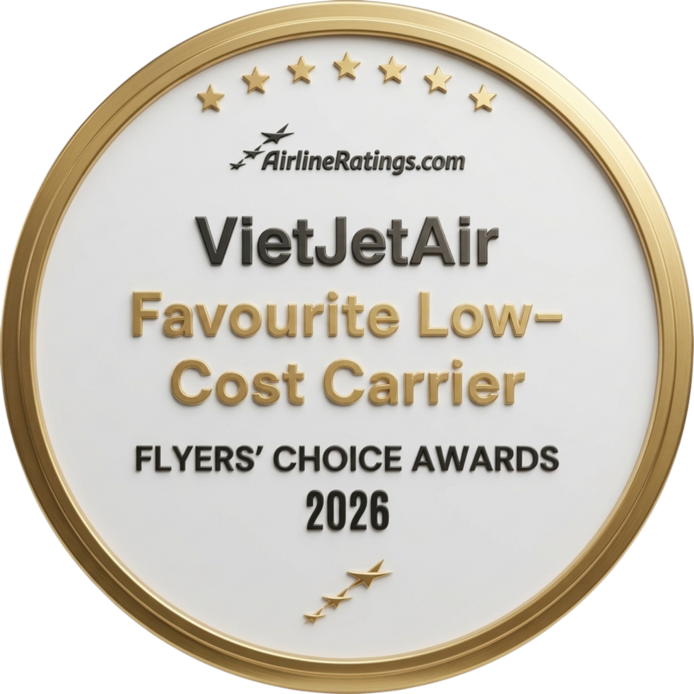 Vietjet - Favourite Low-Cost Carrier 2026 (Ảnh:Vietjet)