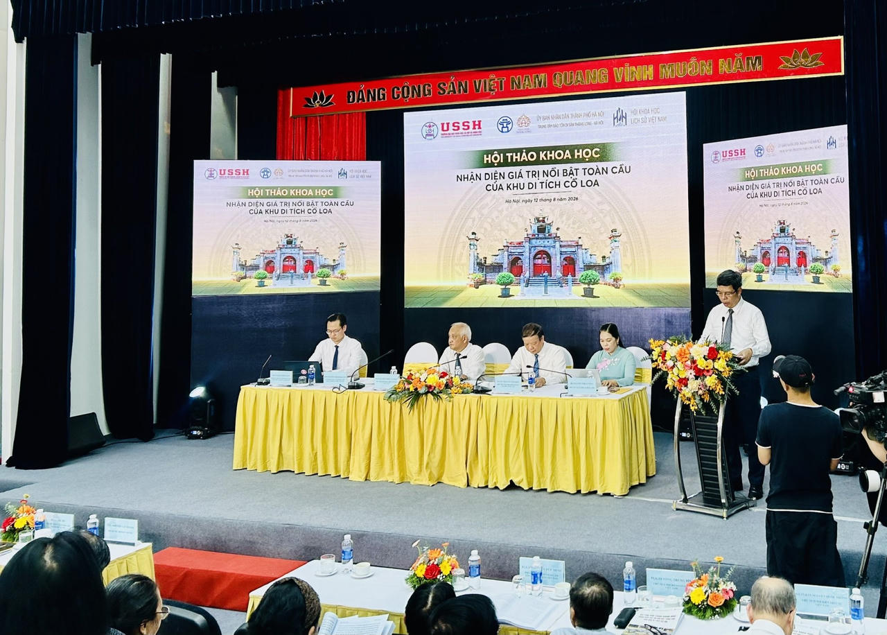 Việc xây dựng hồ sơ đề cử Cổ Loa trình UNESCO không chỉ hướng tới mục tiêu tôn vinh giá trị một di sản lịch sử, văn hóa, mà còn góp phần khẳng định chiều sâu lịch sử, bản sắc văn hóa và vị thế của Thăng Long - Hà Nội trong tiến trình văn minh nhân loại (Ảnh: Thùy Dương).