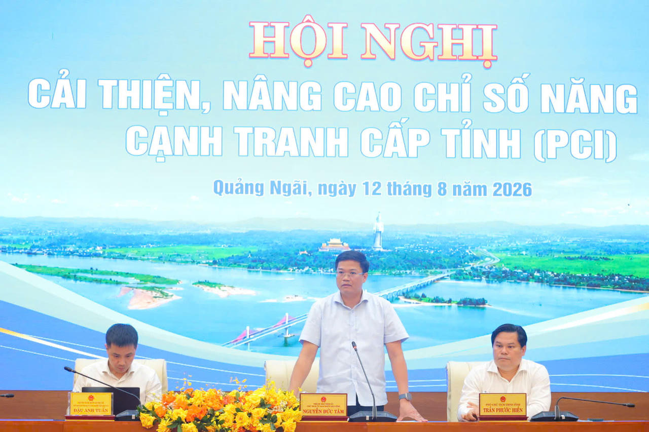 Chỉ số Chính sách hỗ trợ doanh nghiệp của Quảng Ngãi giảm mạnh từ 7,33 điểm năm 2024 xuống còn 4,54 điểm năm 2025.