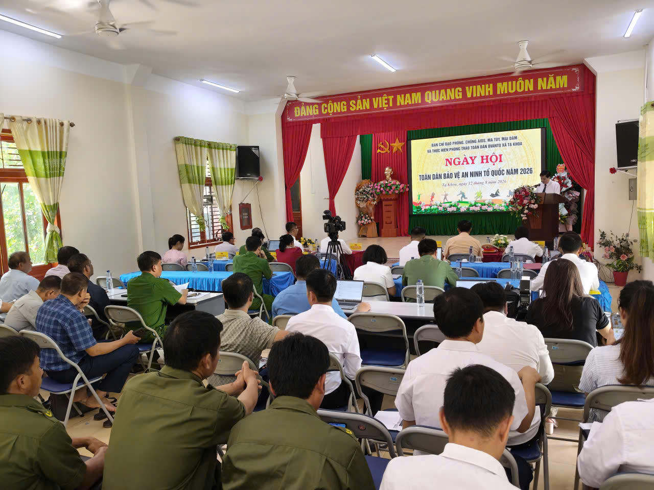 Ngày hội toàn dân bảo vệ an ninh Tổ quốc năm 2026 tại xã Tạ Khoa, tỉnh Sơn La (Ảnh: Quốc Định).
