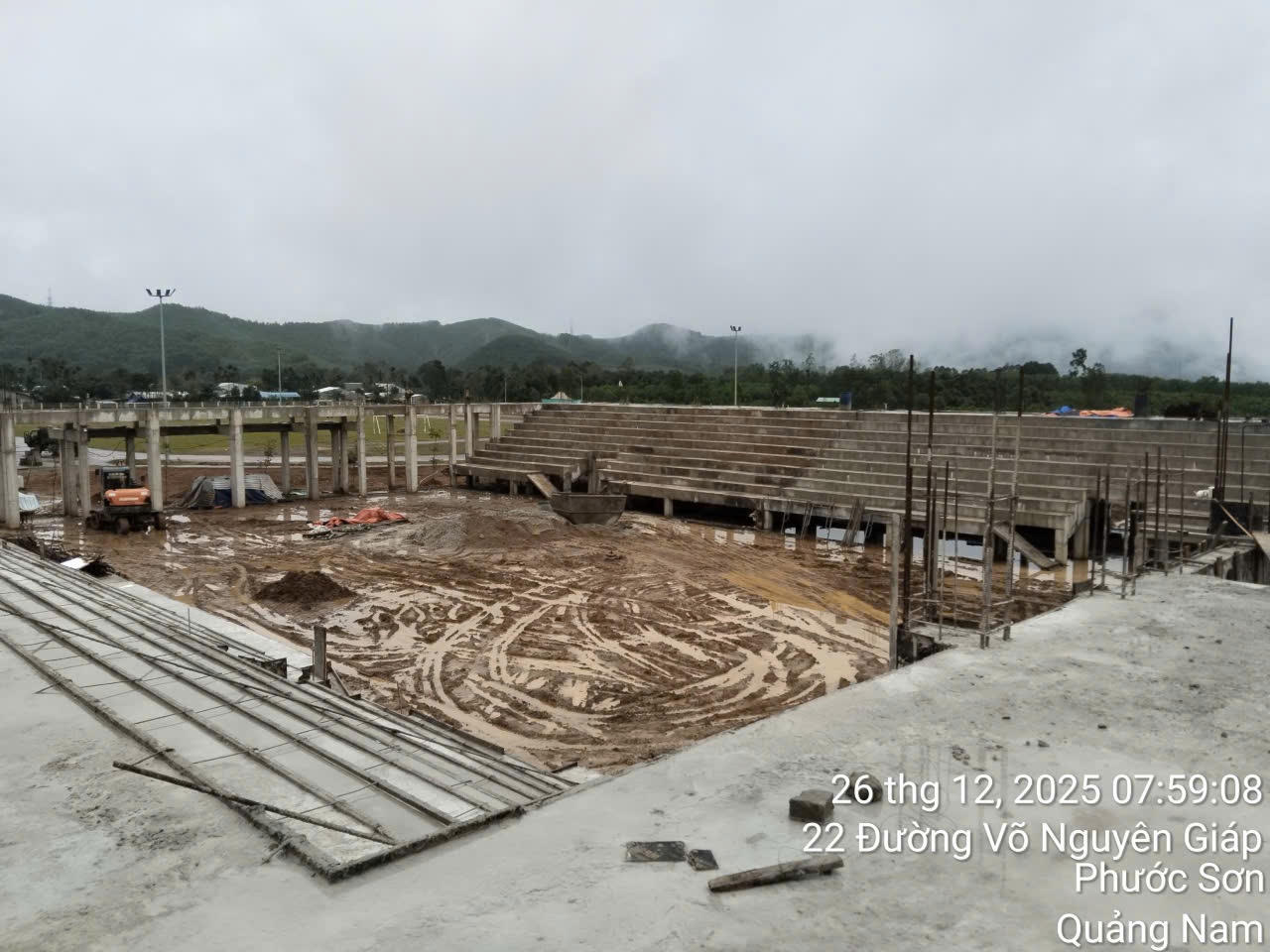 PVC-Bình Sơn đang xây dựng Khu Thể thao Phước Sơn - tỉnh Quảng Nam.