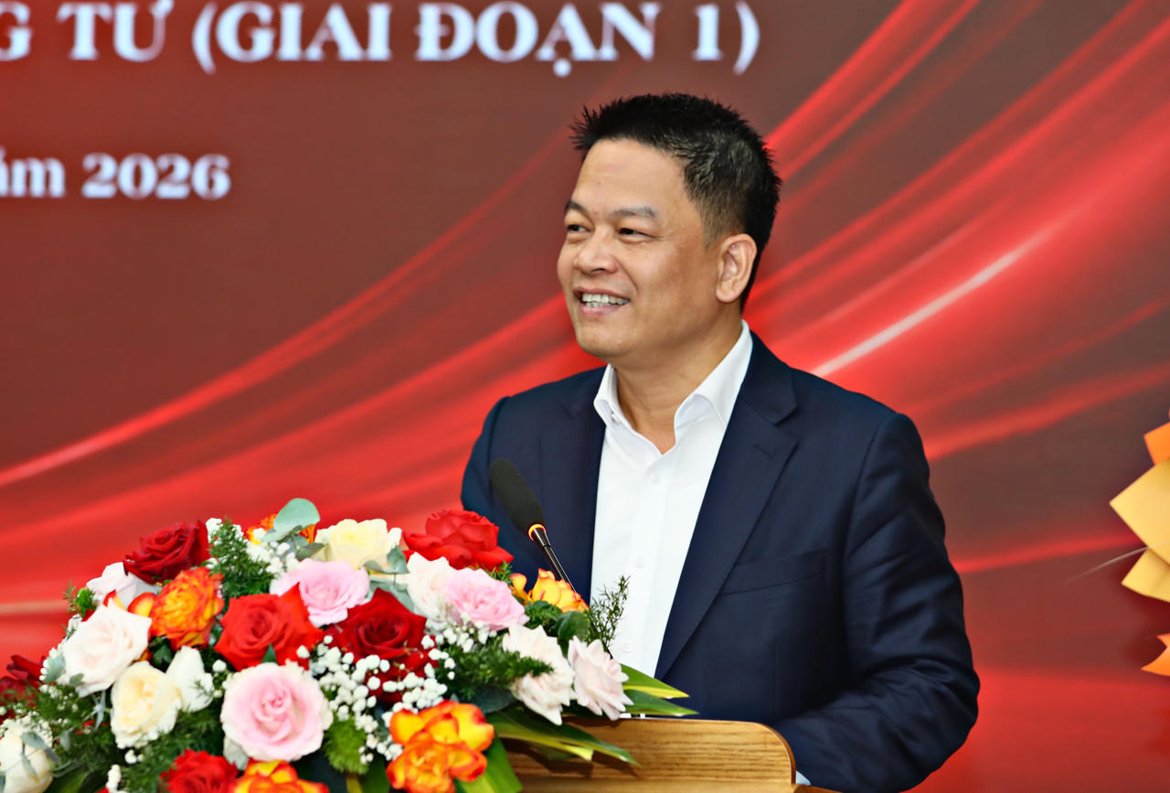 Ông Nguyễn Ngọc Nghị, Phó Tổng Giám đốc T&T Group phát biểu tại lễ ký kết. (Ảnh: Anh Chiến)