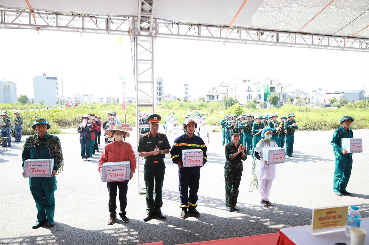 Phường Hải An bế mạc diễn tập chiến đấu trong khu vực phòng thủ năm 2026