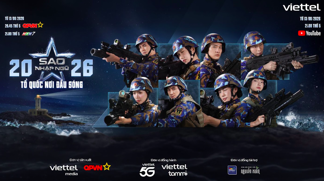 Poster chương trinh. Ảnh: Viettel