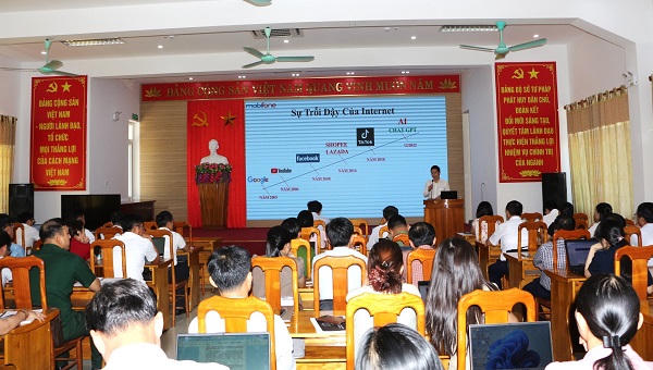 Quảng Trị đưa AI vào đổi mới công tác tuyên truyền, phổ biến, giáo dục pháp luật