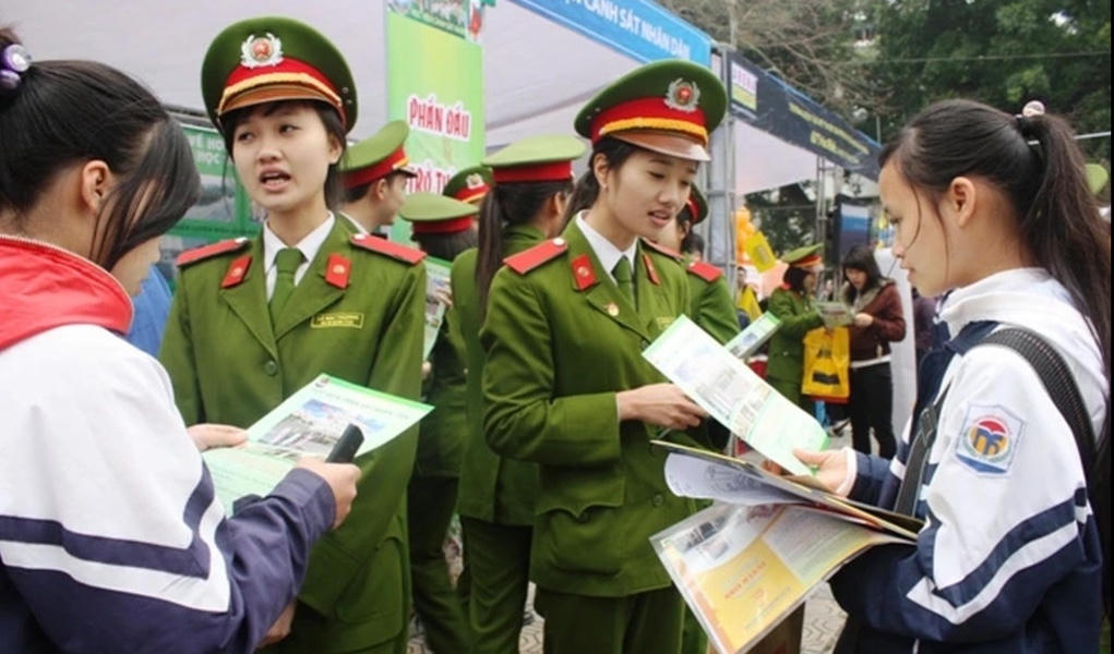 Điểm chuẩn các trường công an năm 2026 cao nhất 24,42 điểm
