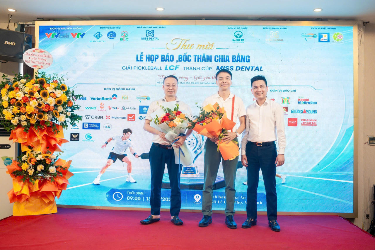 Giải Pickleball LCF tranh cúp Miss Dental: 500 vận động viên “nhờ thể thao, trao yêu thương”
