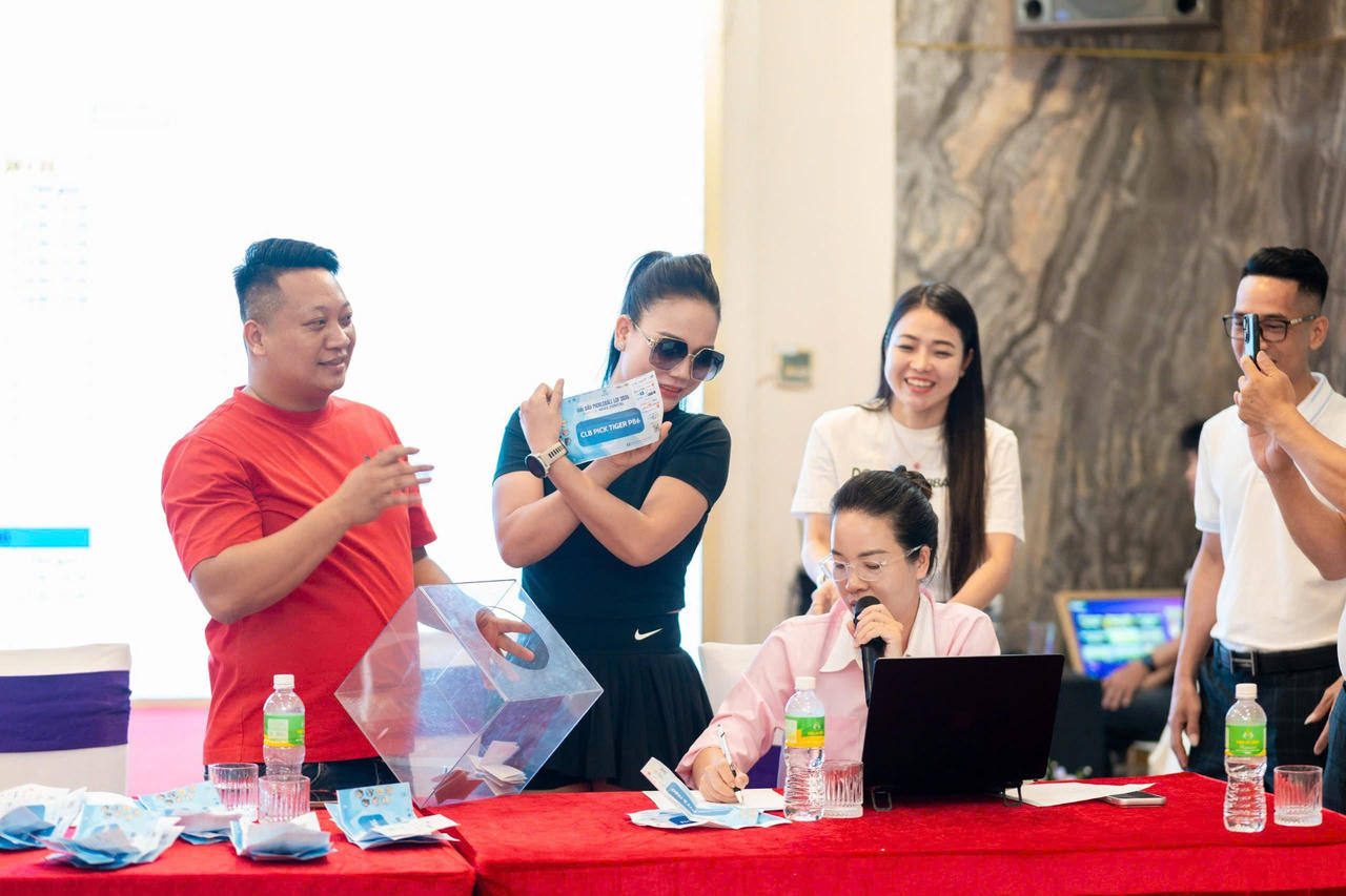Lễ bốc thăm được tổ chức bài bản, khoa học, công khai và khách quan.