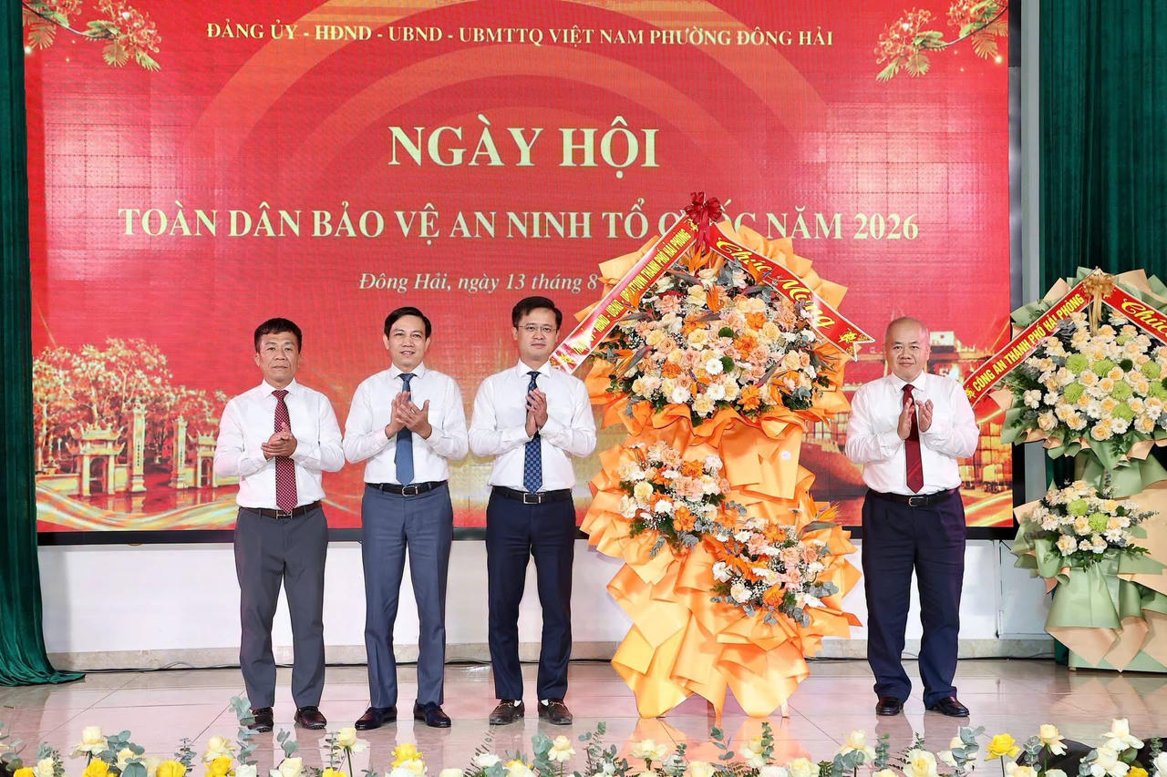 Đông Hải phát huy sức mạnh toàn dân giữ gìn an ninh, trật tự
