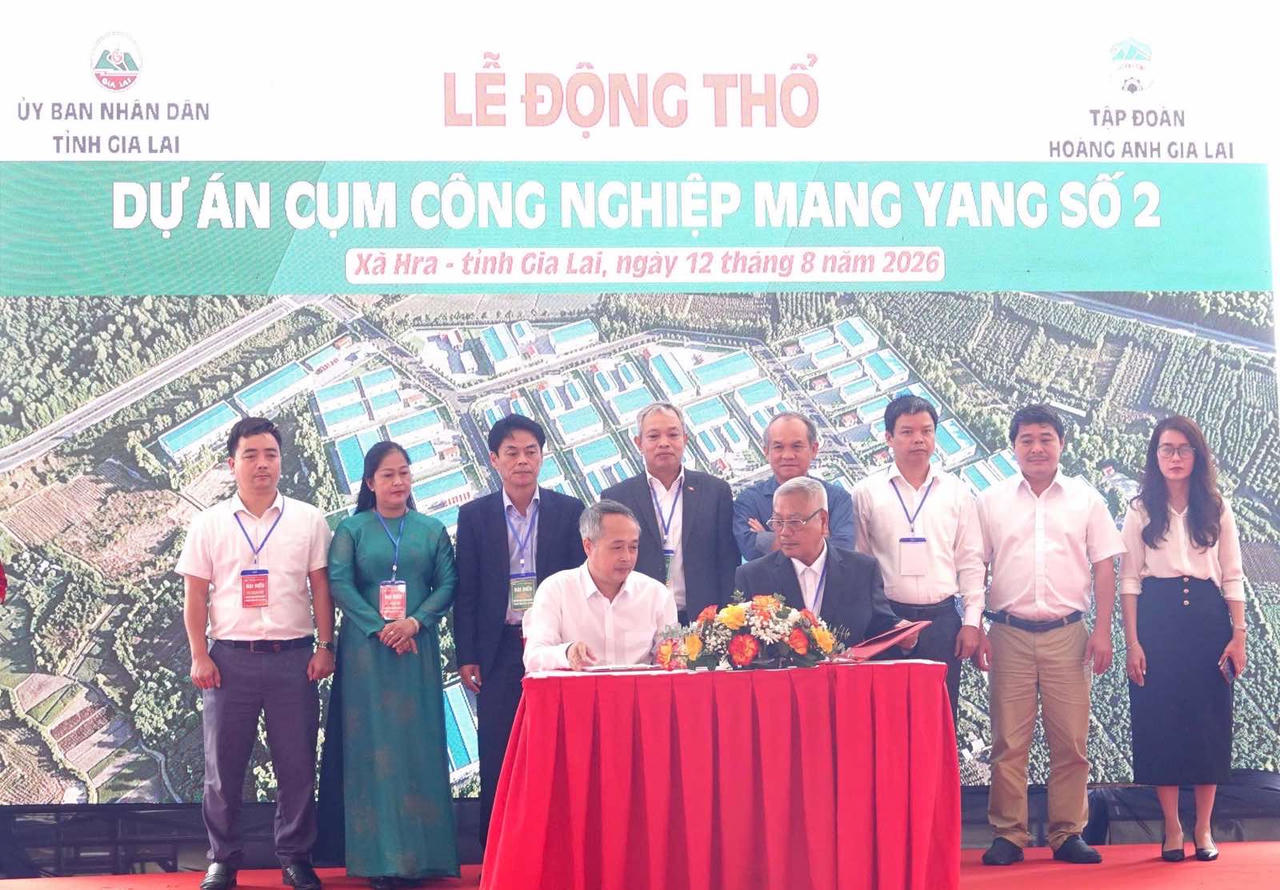 Hoàng Anh Gia Lai mở rộng hệ sinh thái với Dự án cụm Công nghiệp Mang Yang số 2