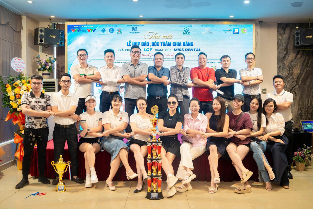 Giải Pickleball LCF tranh cúp Miss Dental: 500 vận động viên “nhờ thể thao, trao yêu thương”