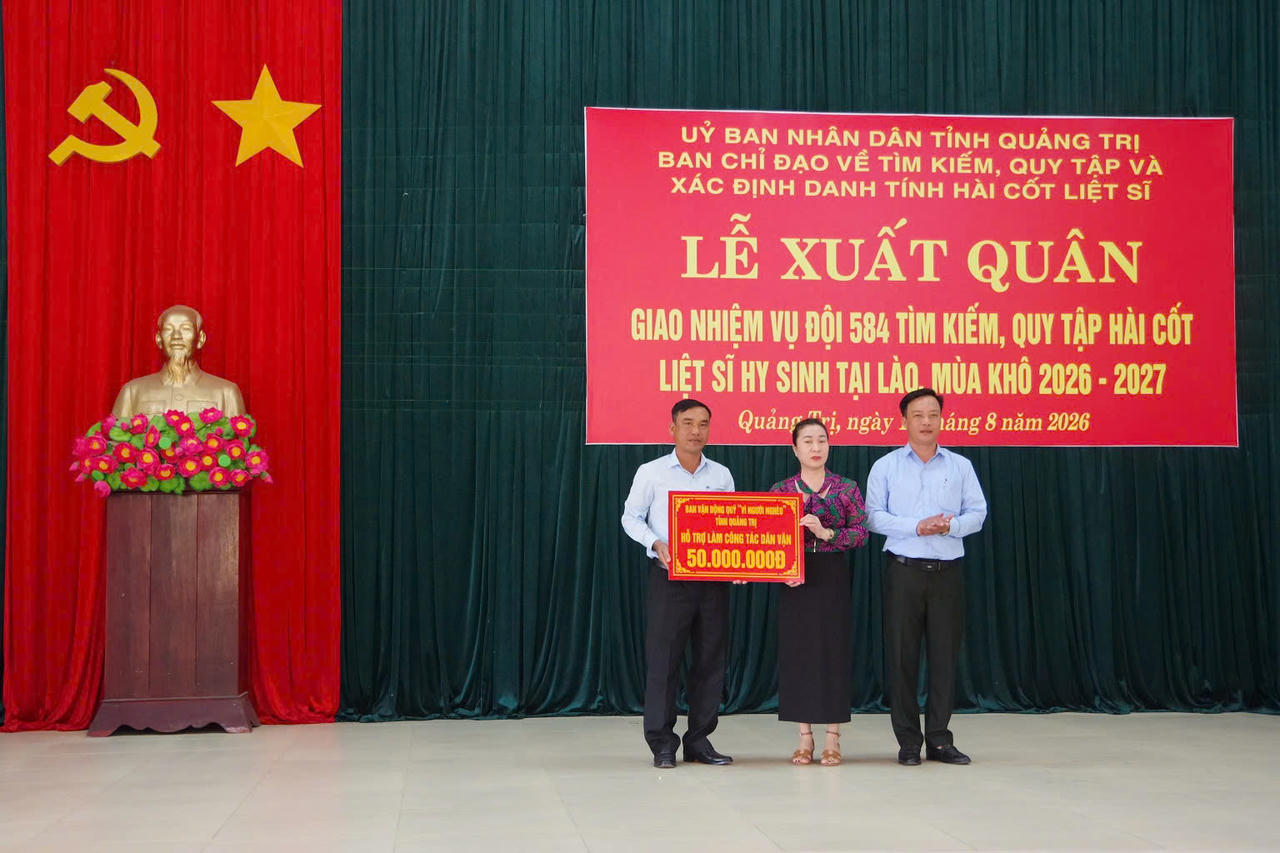 Lên đường sang nước bạn Lào tìm đưa liệt sĩ trở về đất mẹ