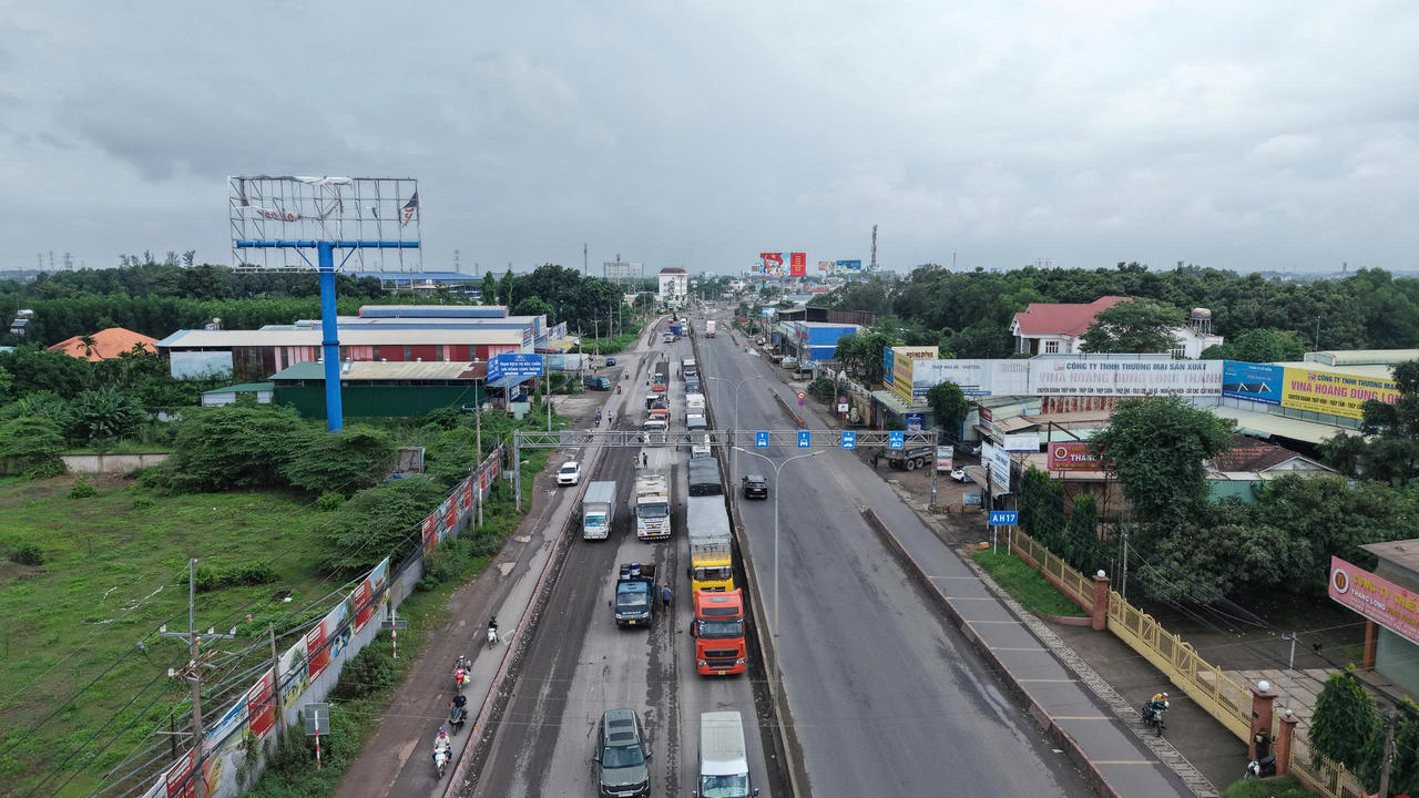 Sau khi cơ bản hoàn thành đợt 1, Quốc lộ 51 sẽ tiếp tục được sửa chữa đợt 2. Ảnh: DK