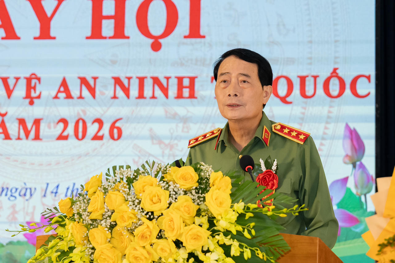Thứ trưởng Lê Quốc Hùng phát biểu chỉ đạo tại Ngày hội. (Ảnh: Nhật Quang)