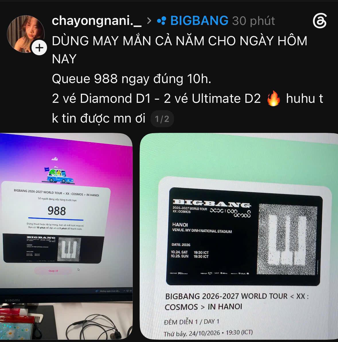 Cuộc chiến săn vé BIGBANG World Tour nóng hơn bao giờ hết: Sold out trong 2 tiếng,  fan dồn sự chú ý vào đặc quyền VPBank Mastercard 