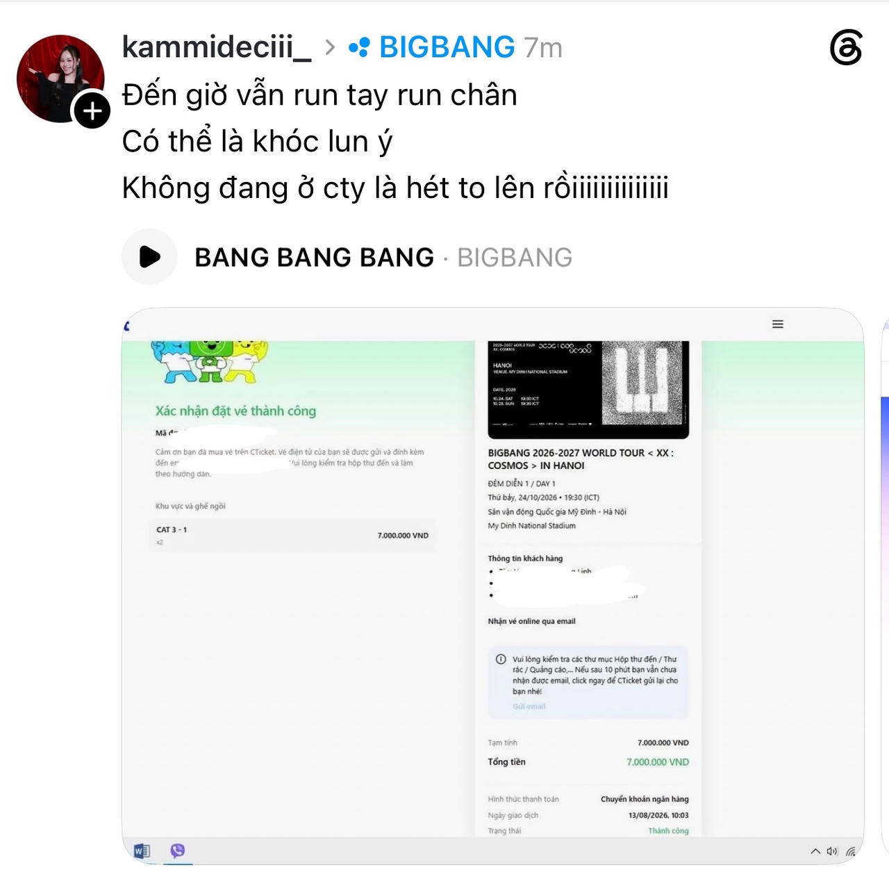 Cuộc chiến săn vé BIGBANG World Tour nóng hơn bao giờ hết: Sold out trong 2 tiếng,  fan dồn sự chú ý vào đặc quyền VPBank Mastercard 