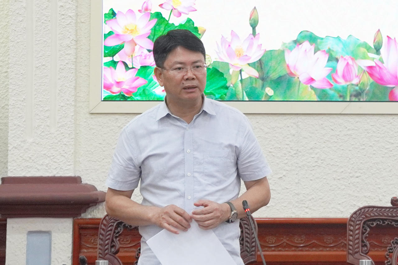 Thứ trưởng Nguyễn Thanh Tịnh phát biểu kết luận. 