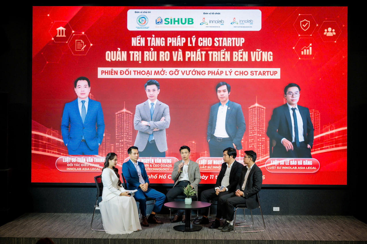 Phiên đối thoại mở, gỡ vướng pháp lý cho startup.
