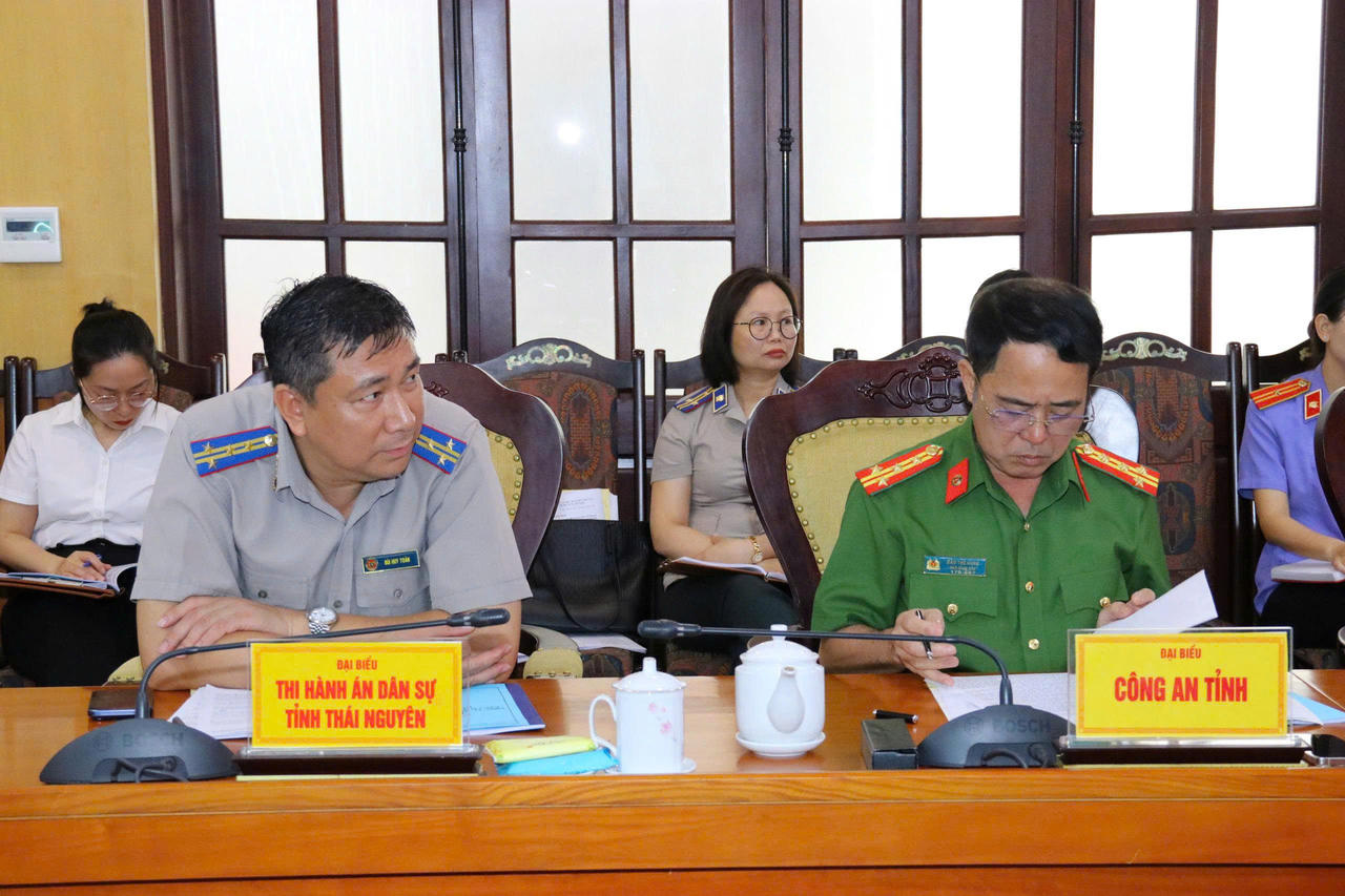 Thái Nguyên: Tăng cường sự lãnh đạo của Đảng trong công tác thi hành án dân sự, thi hành án hành chính