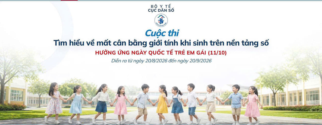Thông qua tổ chức cuộc thi, Cục Dân số kỳ vọng góp phần nâng cao nhận thức, thay đổi hành vi của người dân về bình đẳng giới. (Ảnh trong bài: Cục Dân số, BYT)