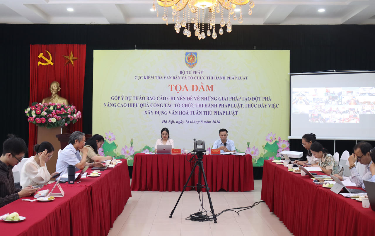 Giải pháp tạo đột phá nâng cao hiệu quả công tác tổ chức thi hành pháp luật