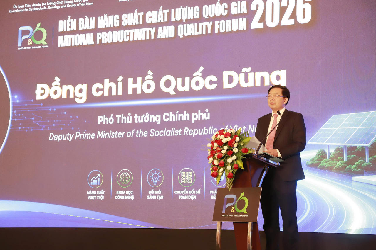 Phó Thủ tướng Hồ Quốc Dũng phát biểu chỉ đạo tại phiên toàn thể (Ảnh: MOST)