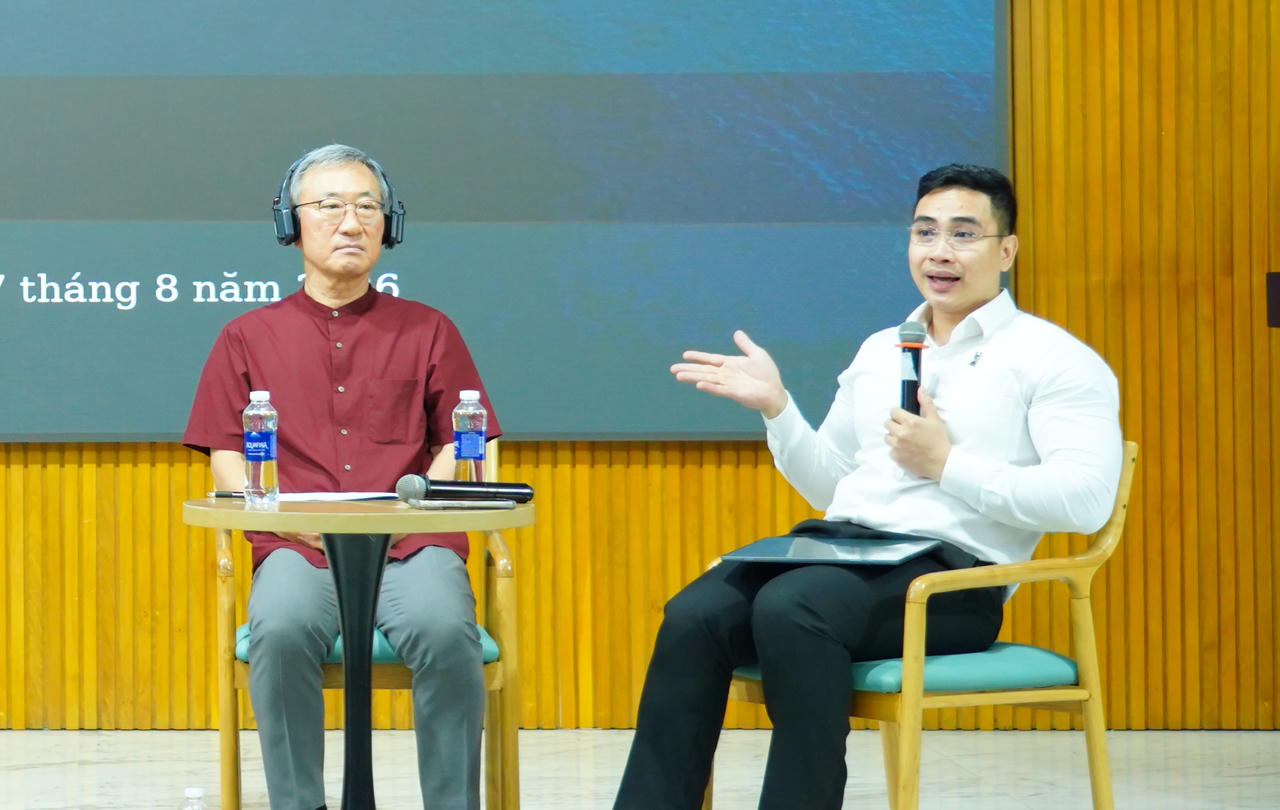 Tọa đàm đặt ra nhiều vấn đề để hiện thực hóa mục tiêu phát triển kinh tế biển đến năm 2045. Ảnh: ULAW