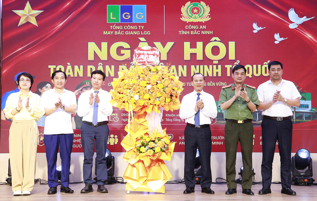 Tổng Công ty May Bắc Giang LGG xây dựng môi trường sản xuất an toàn, ổn định