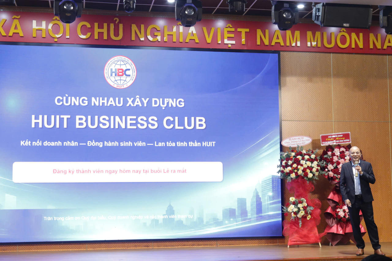 Ban Chấp hành HBC hướng tới xây dựng cộng đồng sáng tạo, khởi nghiệp trong hệ sinh thái HUIT