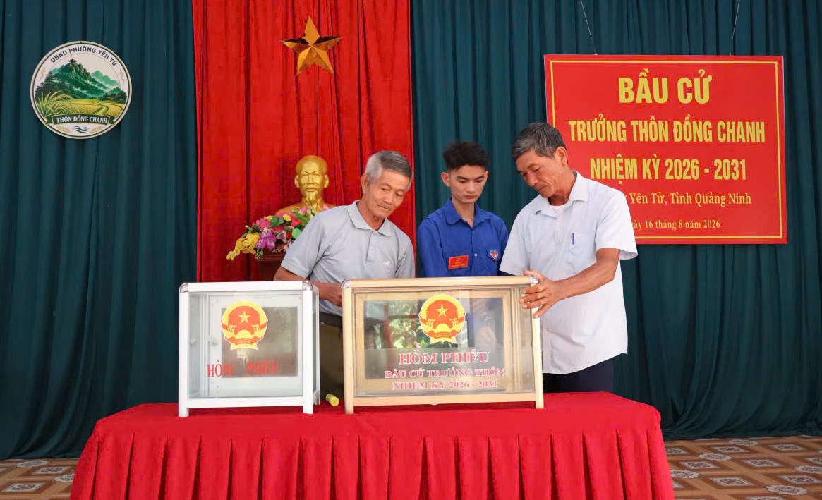 Quảng Ninh đồng loạt tiến hành bầu trưởng thôn, bản, khu phố