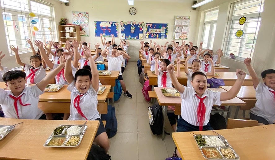 Hà Nội: Triển khai cơ chế hỗ trợ bữa ăn bán trú cho học sinh tiểu học