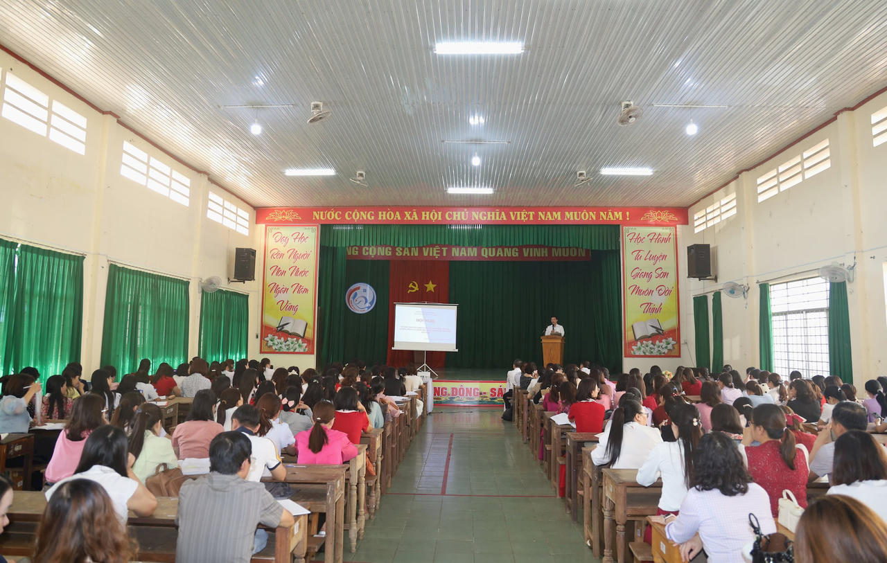 Sở GD&ĐT Lâm Đồng tập huấn về tài chính và đấu thầu hồi tháng 9/2025. (Ảnh: Báo Lâm Đồng)
