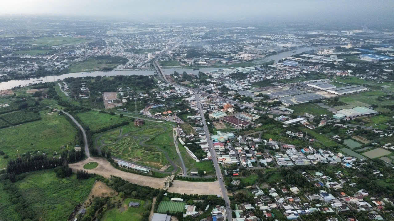 Một góc đô thị phường Long An, tỉnh Tây Ninh (Ảnh: Lê Lối) 