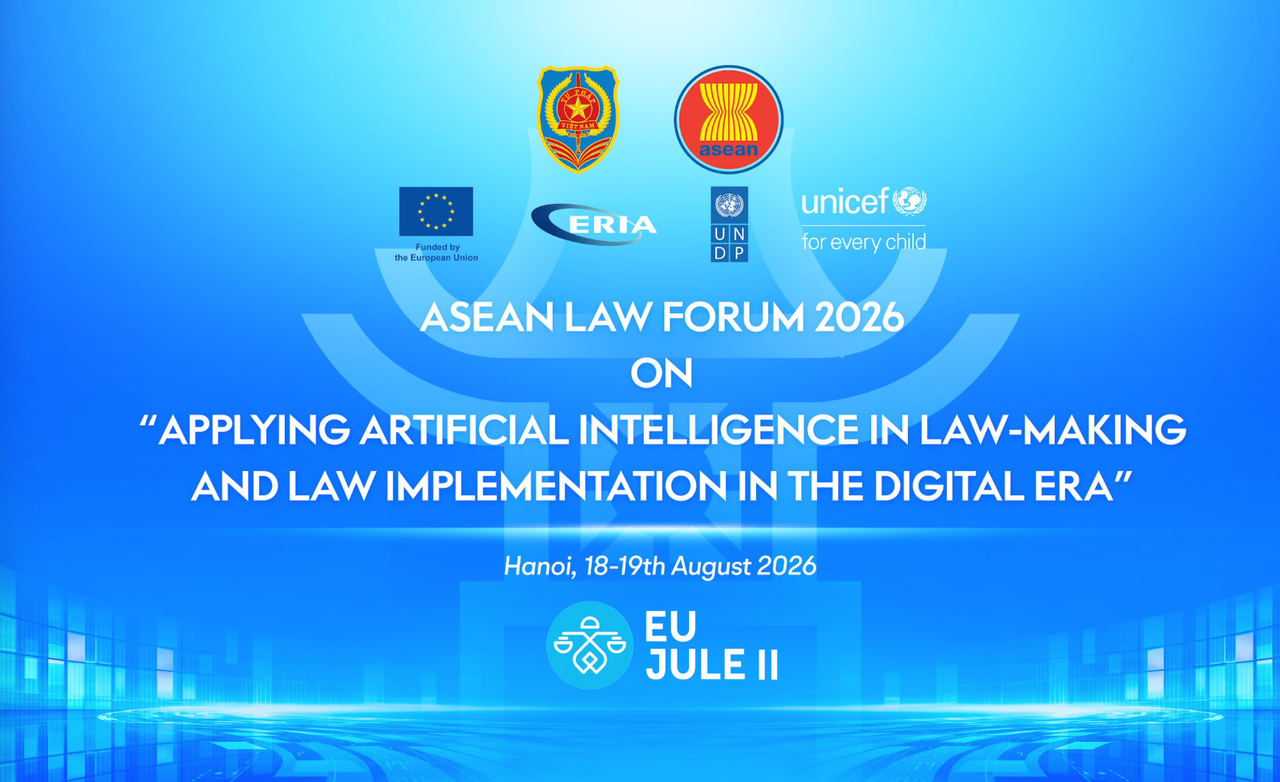 Sáng mai (18/8): Diễn đàn Pháp luật ASEAN năm 2026 sẽ khai mạc tại Hà Nội