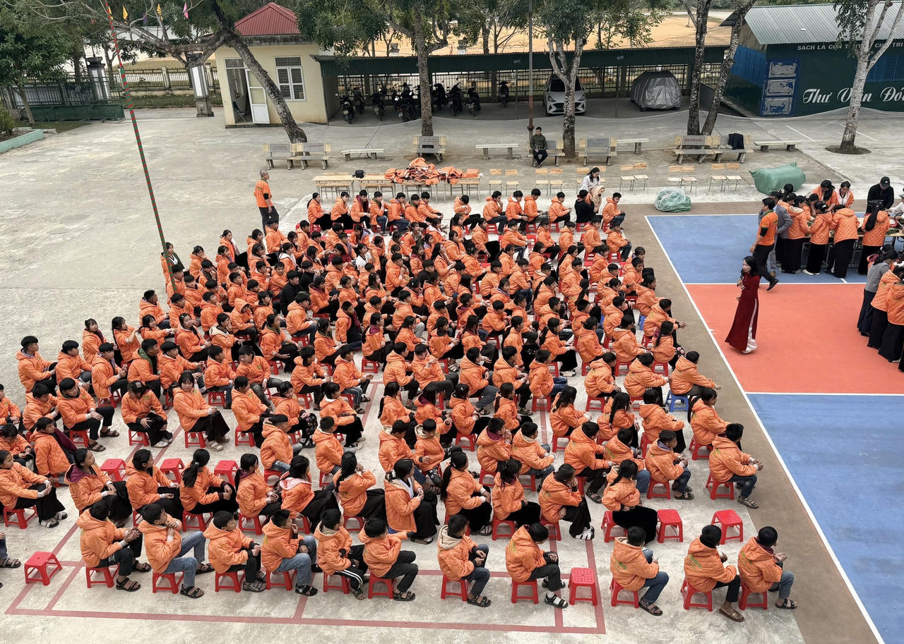 Năm 2026 nhà trường sẽ có 793 học sinh. Ảnh: Nguyễn Khải