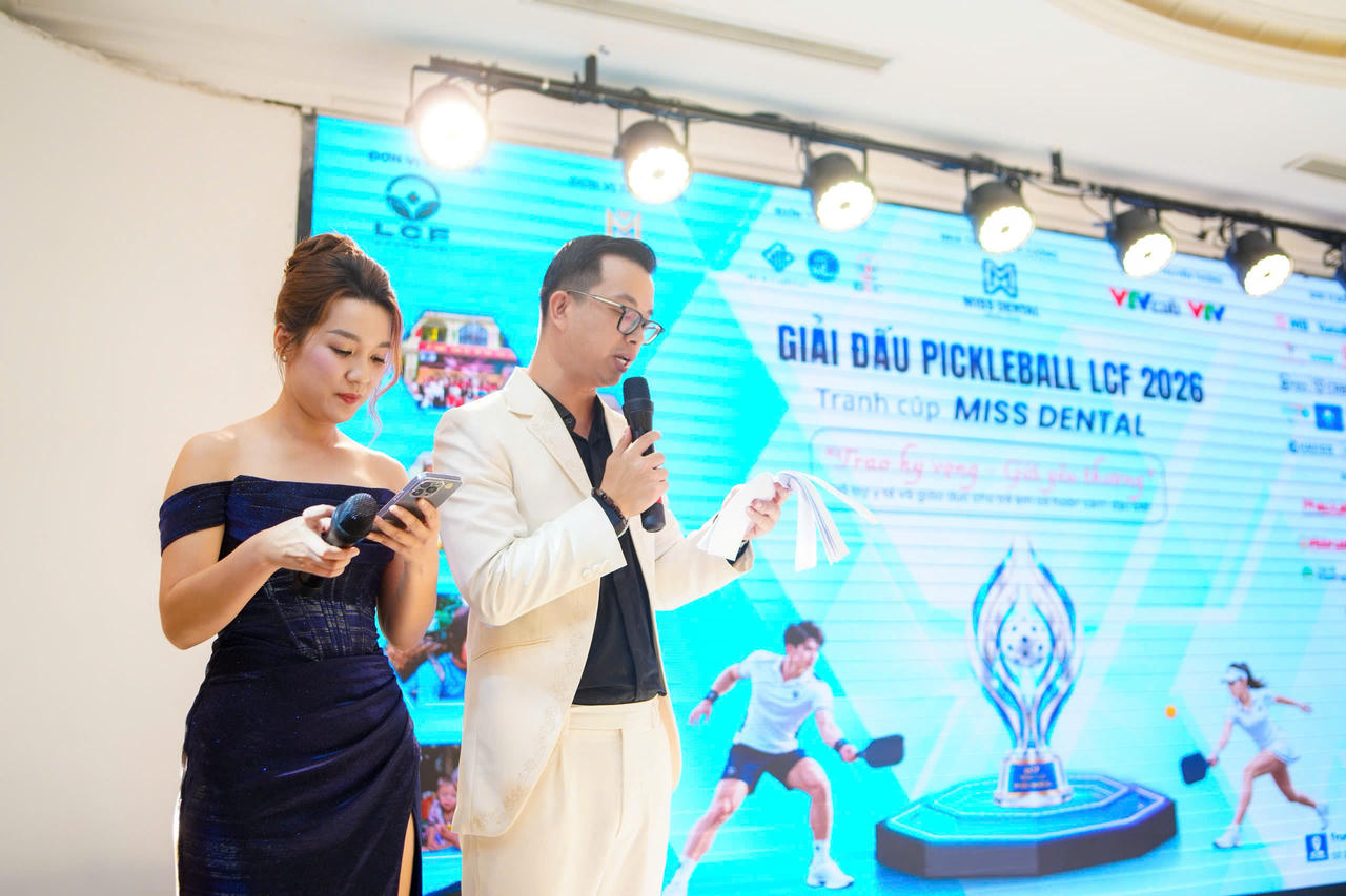 Giải Pickleball LCF tranh cúp Miss Dental: 500 vận động viên “nhờ thể thao, trao yêu thương”
