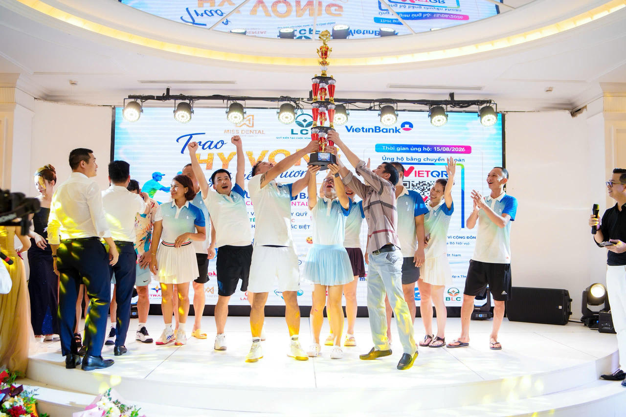 Giải Pickleball LCF tranh cúp Miss Dental: 500 vận động viên “nhờ thể thao, trao yêu thương”