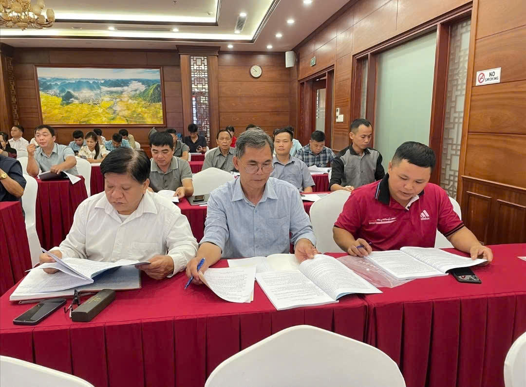 Hình ảnh: Hội nghị tập huấn, bồi dưỡng kiến thức cho người có uy tín trong vùng đồng bào dân tộc thiểu số tỉnh Lạng Sơn năm 2026. Ảnh: Sở Dân tộc và Tôn giáo tỉnh Lạng Sơn.