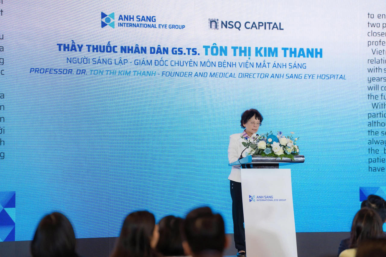 NSQ Capital đầu tư vào Hệ thống mắt Quốc tế Ánh sáng - thêm cơ hội nâng tầm chất lượng nhãn khoa Việt Nam